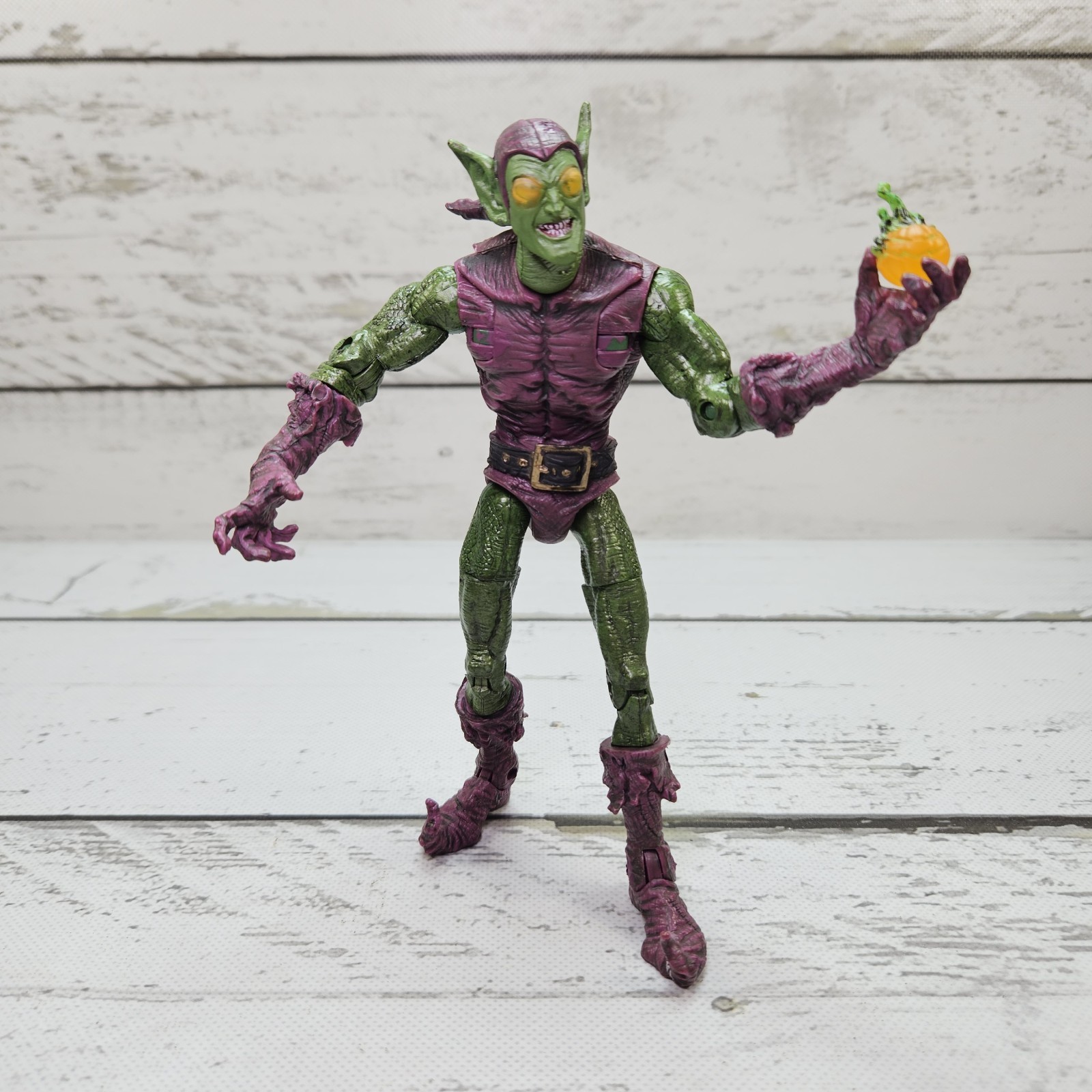 ToyBiz Marvel Legends Modellino Spider-Man Sinister 6 Goblin Verde 2004 6"