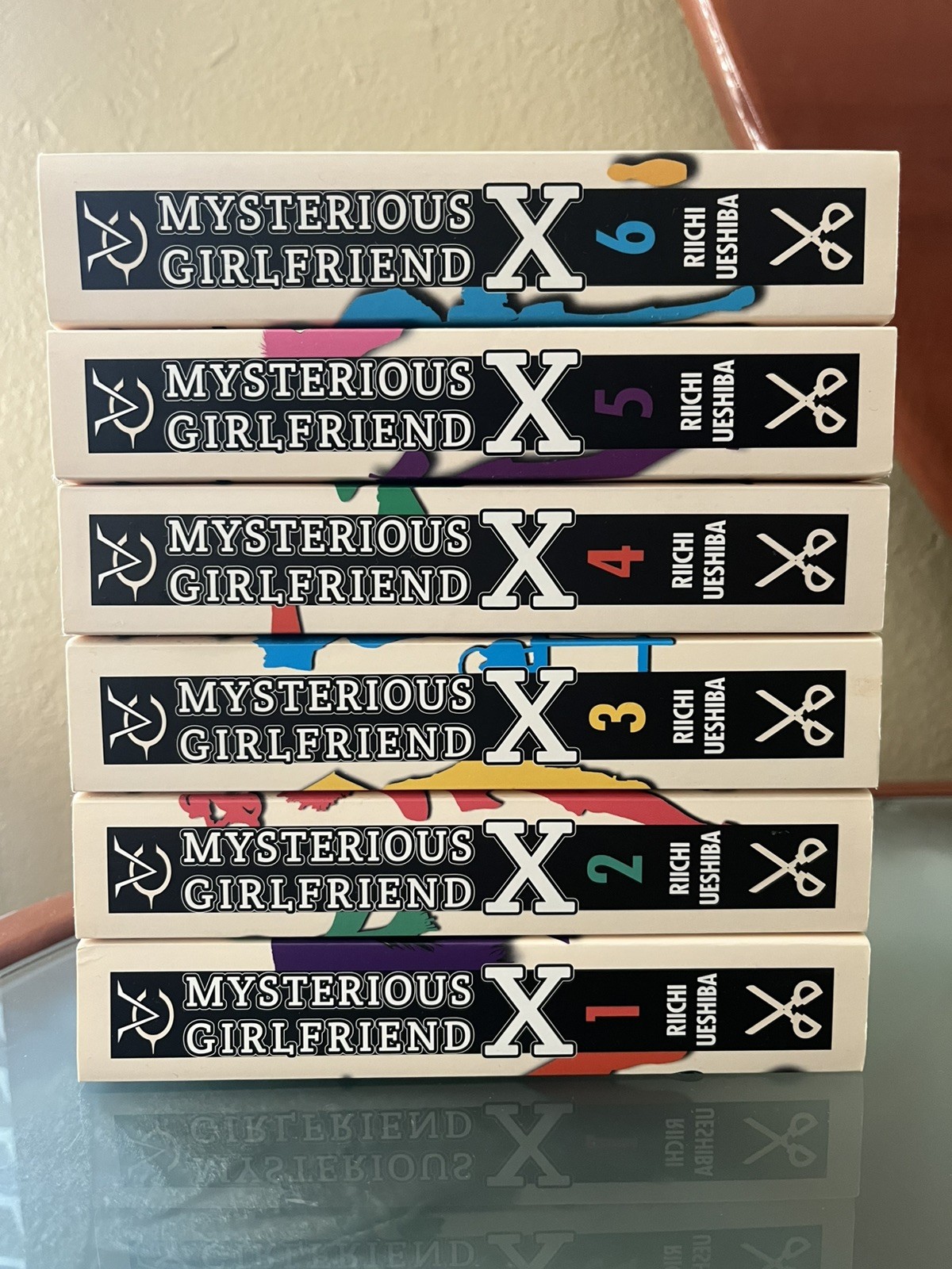 Mysterious Girlfriend X Manga Volumi 1-6 di Riichi Ueshiba Inglese Verticale