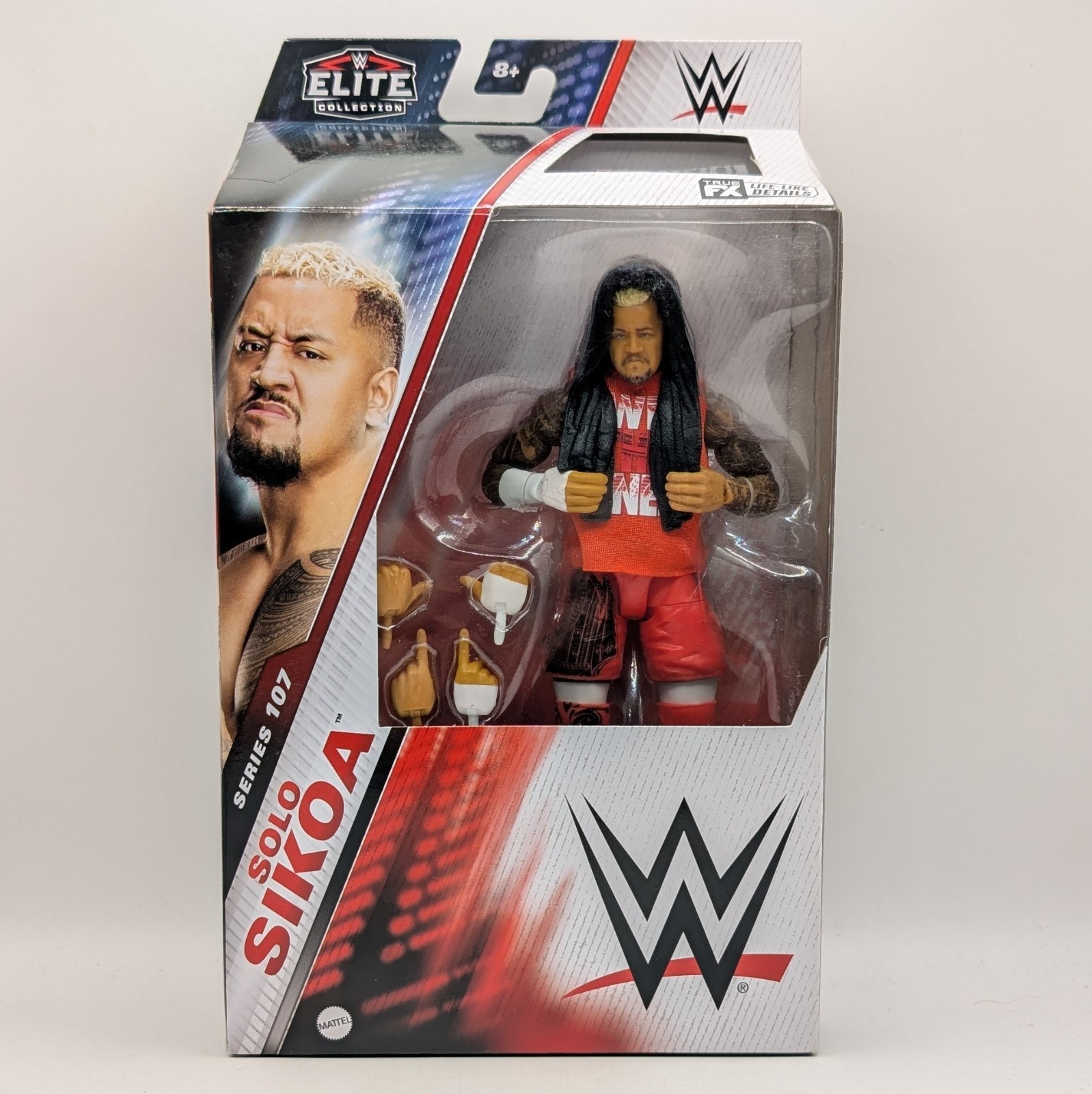 WWE Mattel Elite 107 Solo Sikoa MOC Bloodline