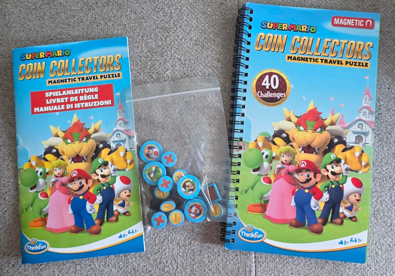 Jeu livre défi coins collector Nintendo officiel Neuf👌 Trés rare