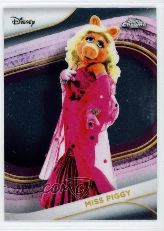 2025 Topps Chrome Disney Miss Piggy #123 1 l8 l
