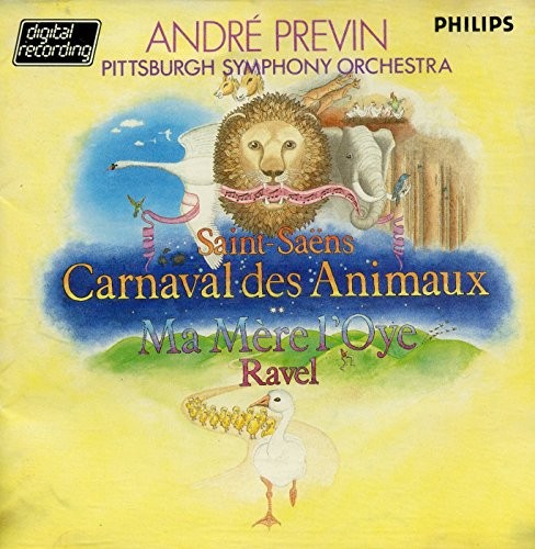ANDRE PREVIN - Saint-saens: Carnaval Des Animaux/ravel: Ma Mere L'oye - CD