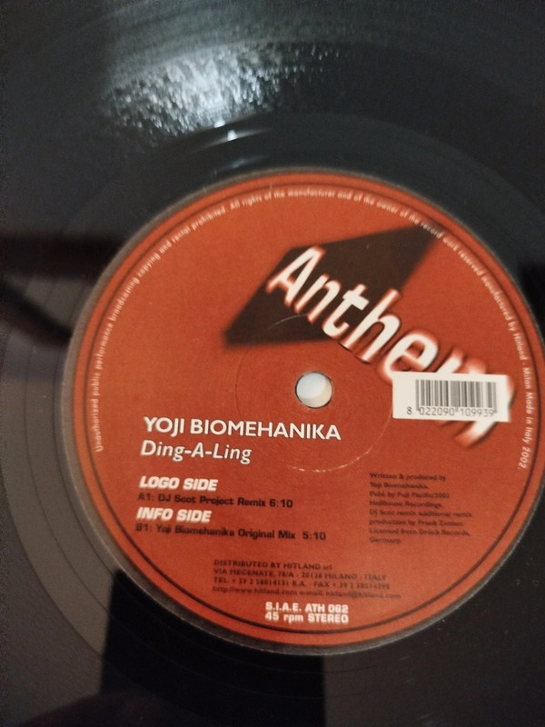 Ding-A-Ling / Yoji Biomehanika / Trance