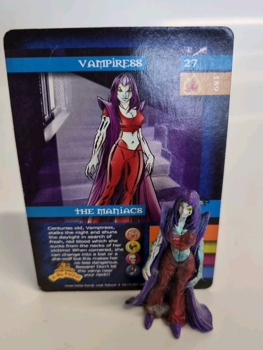 Modellino Vampiress Monster in My Pocket serie 2006 MIMP MEG con cartellino