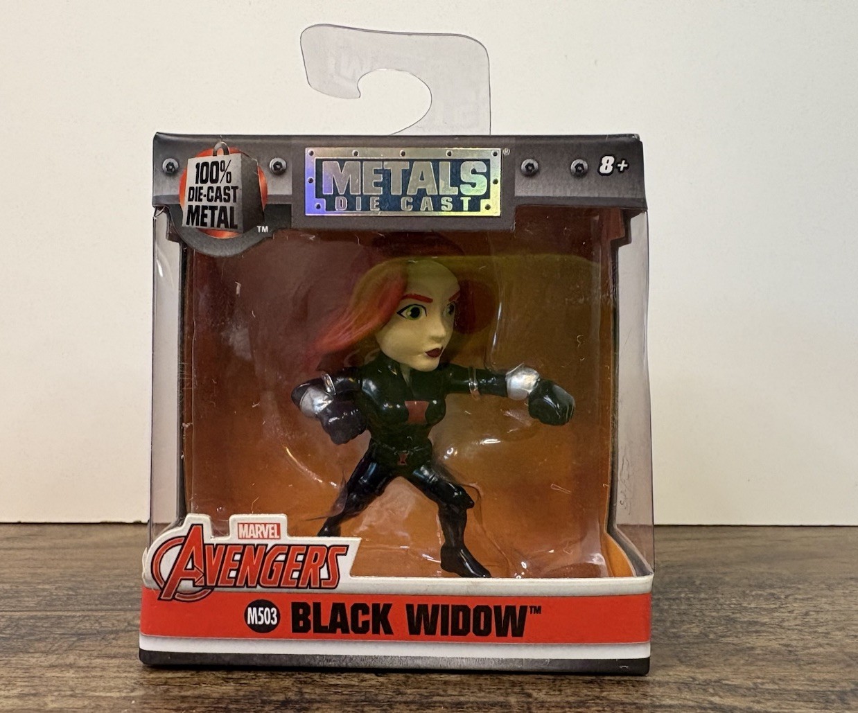 Modellino Jada Toys 4" Vedova Nera Marvel Diecast Metals 97680 M503
