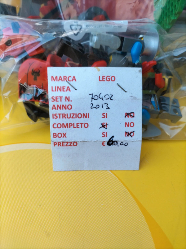 Set lego Castle 70402 usato