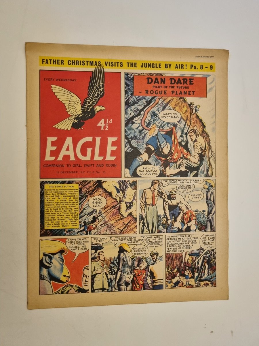 Eagle Comic Vol 6 No 50, 16th December 1955