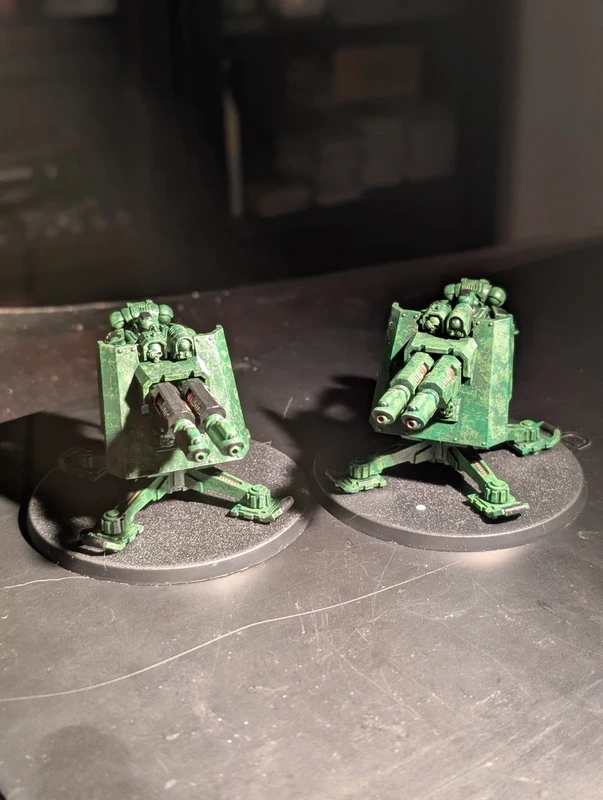 Lot de 2 Salamanders (2 servo-turrets).