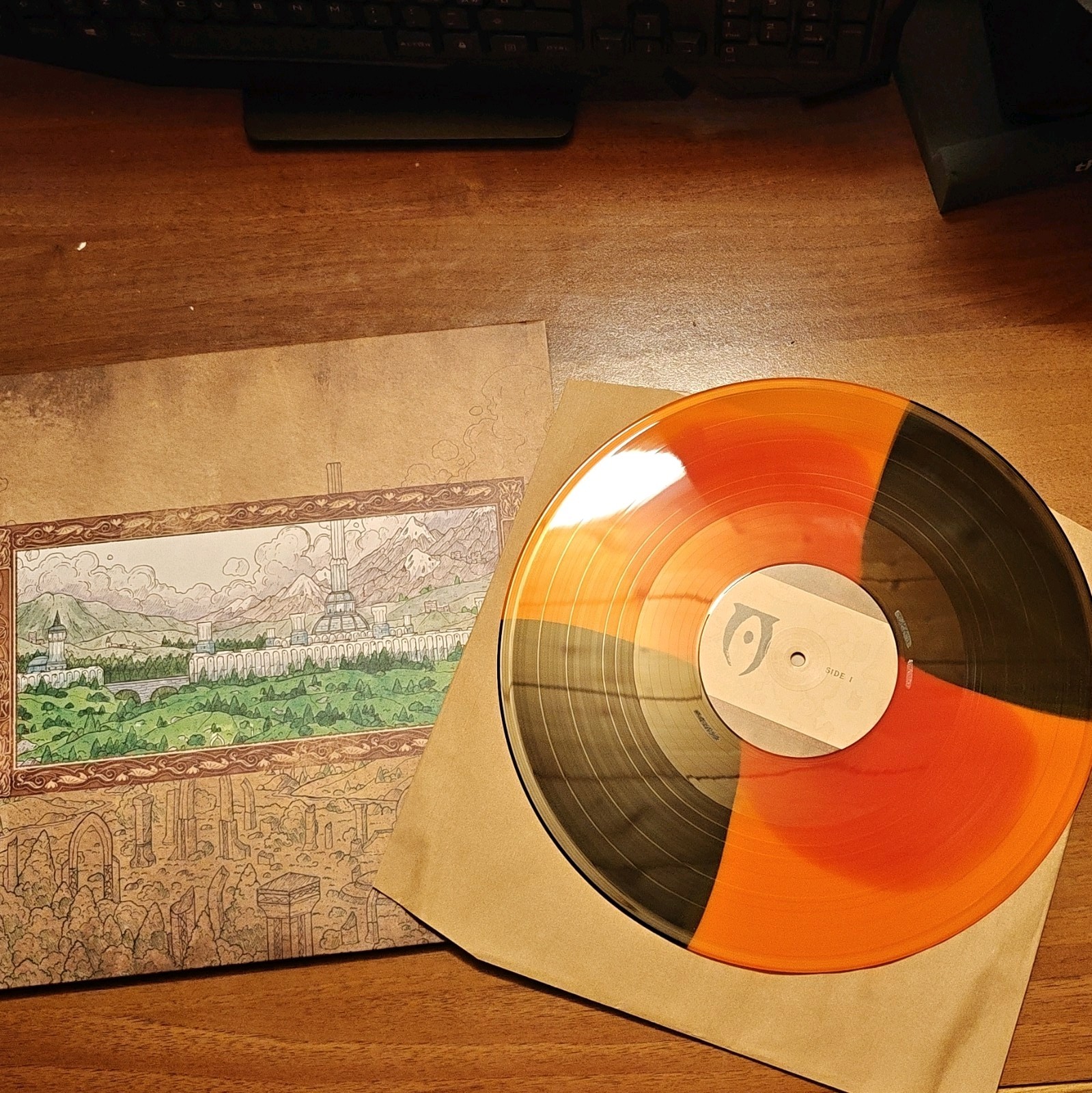 The Elder Scrolls IV: Oblivion Soundtrack Jeremy Soule 2LP 12" vinile colorato