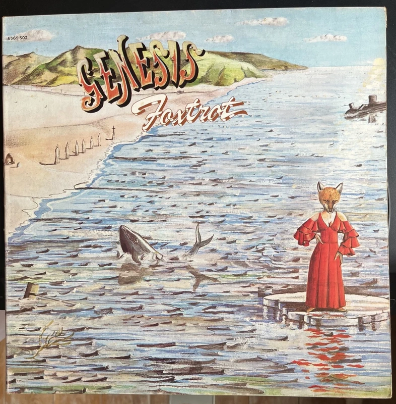 Genesis - "Foxtrot" [Vinyle LP Album 33 tours 12" Gatefold - 1972]