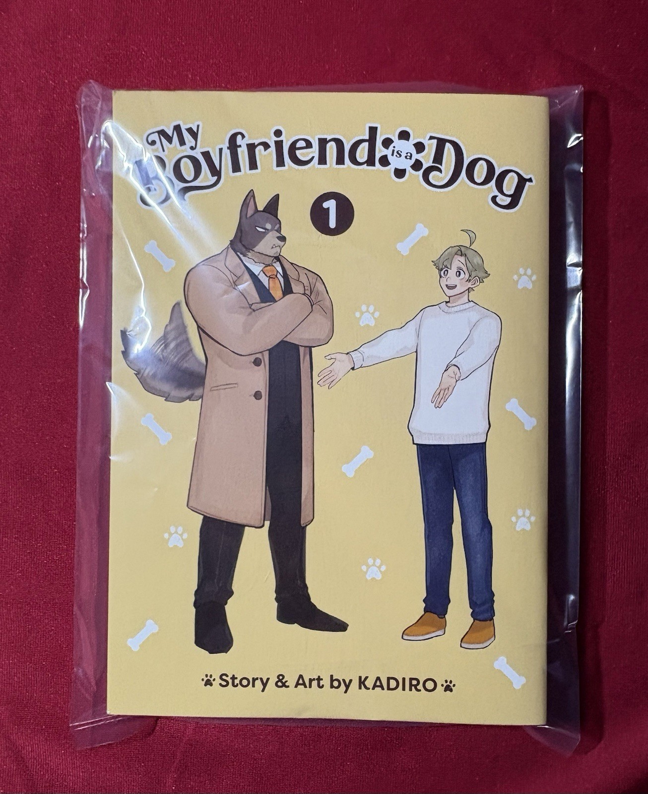 Il mio ragazzo è un cane, vol. 1, di Kadiro, COME NUOVO NON LETTO BL manga inglese 2024