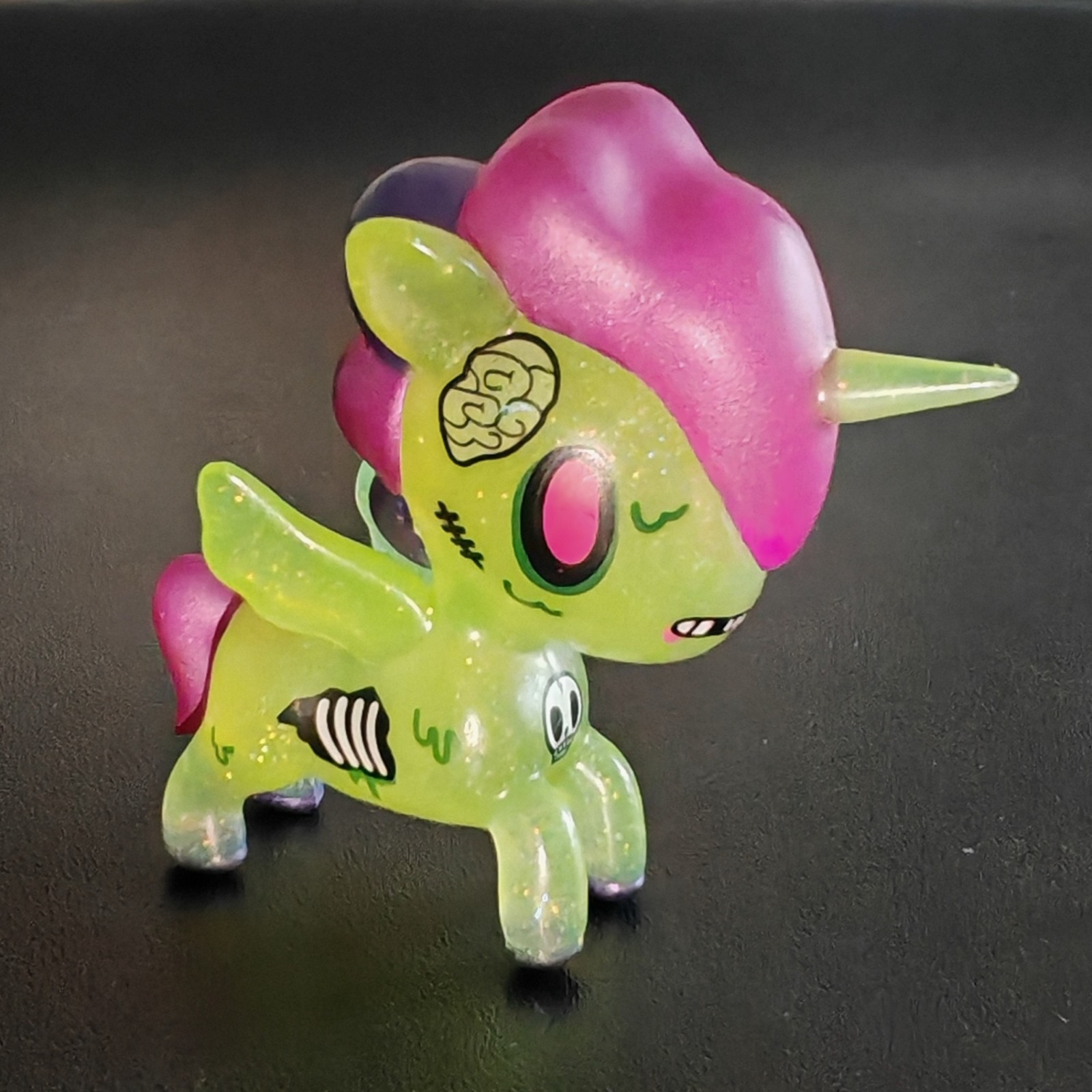 Figurina Tokidoki Unicorno Metallico Serie 3 Milo Chase - NO SCATOLA