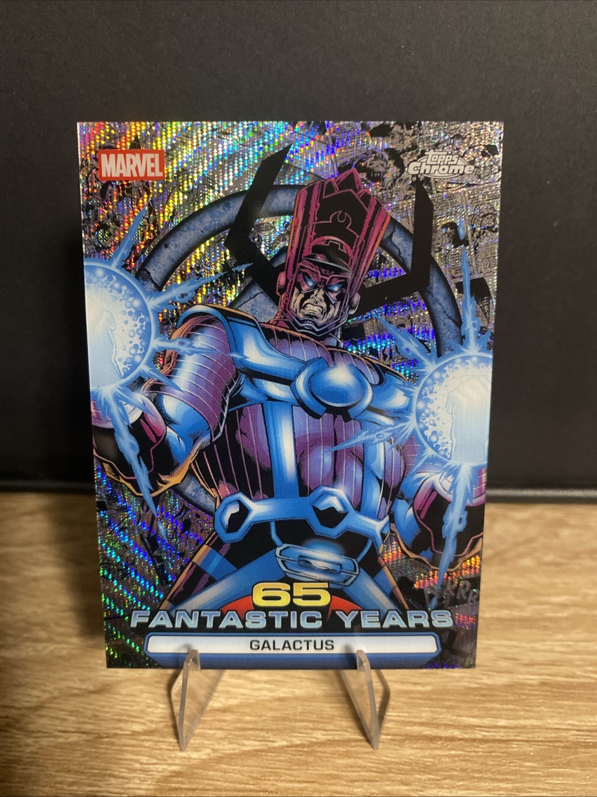 Topps 2026 Topps Chrome Marvel 65 anni fantastici Galactus #FY-06