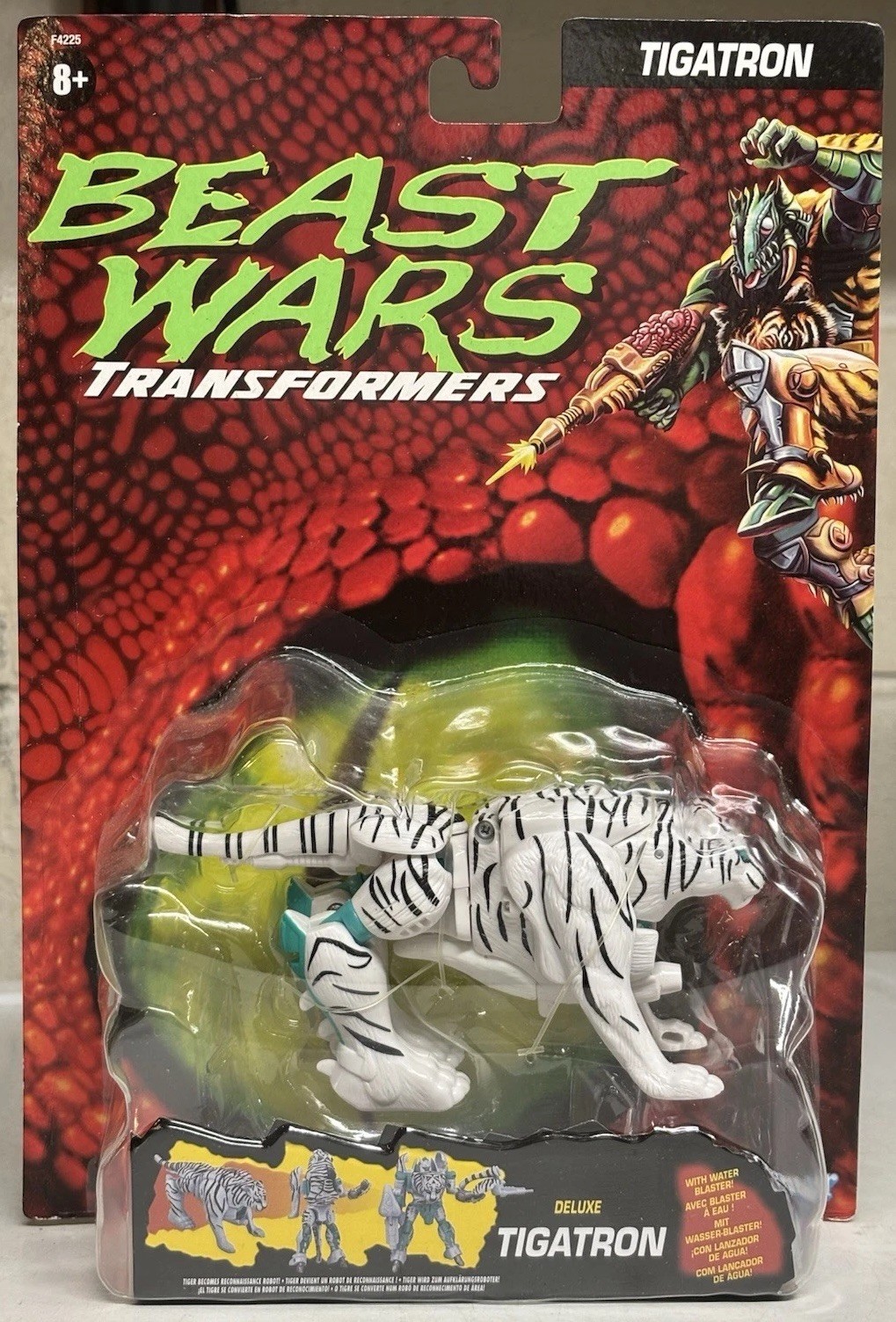 NEW Walmart 2022 Exclusive Reissue Beast Wars Transformers Deluxe Tigatron MOSC