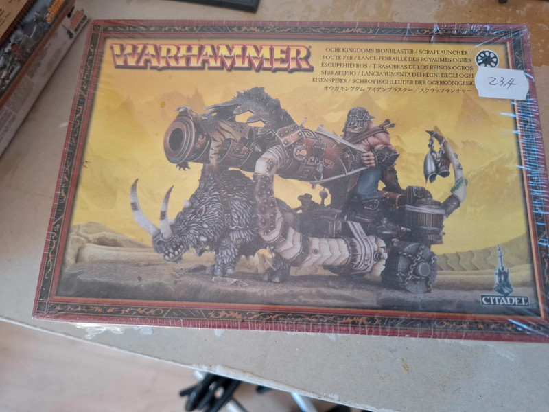 Ogre Scraplauncher/Ironblaster x1 Warhammer The Old World