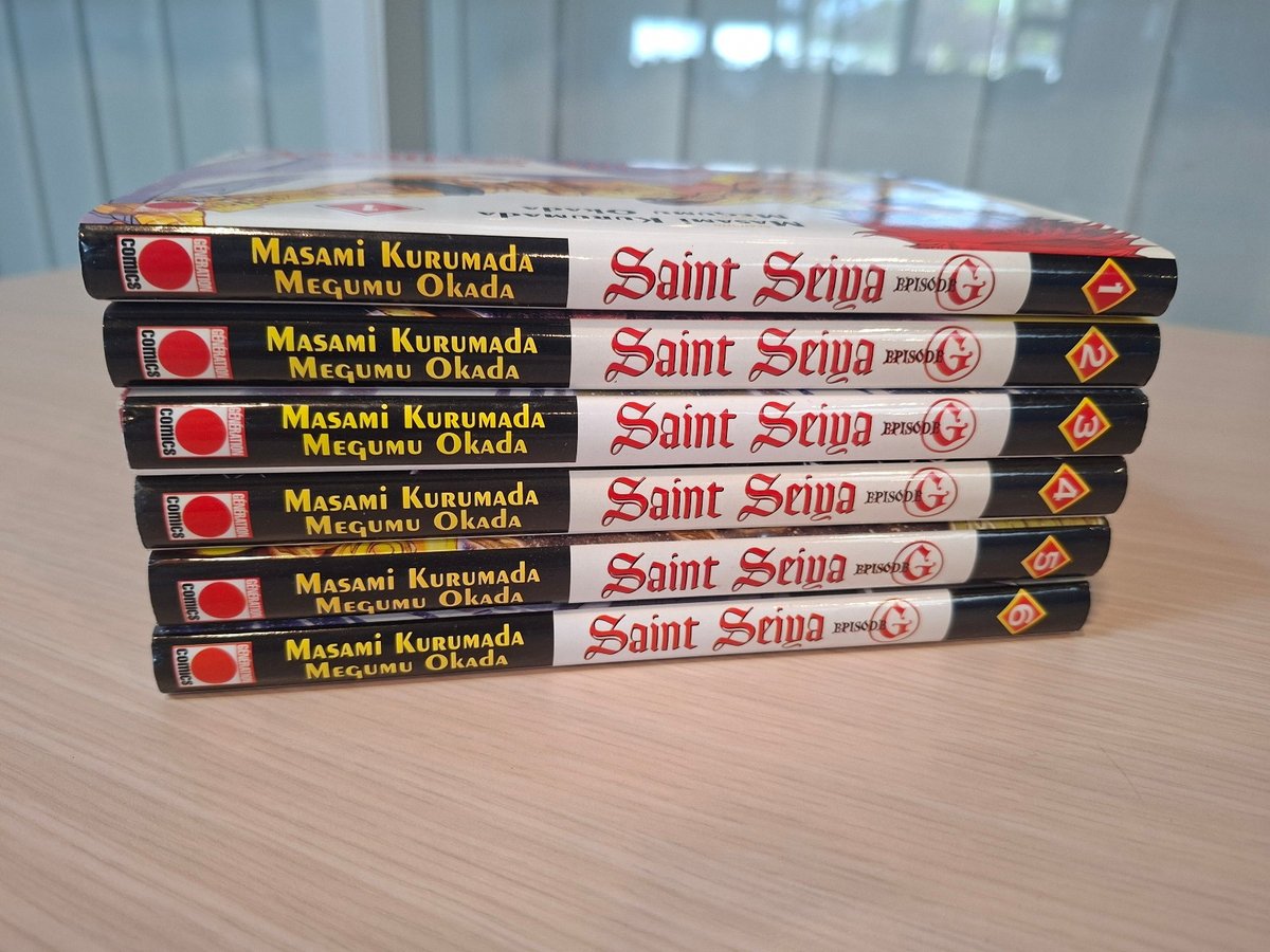lot 6 mangas Saint Seiya épisode G tomes 1 à 6 -  Edit. Génération comics