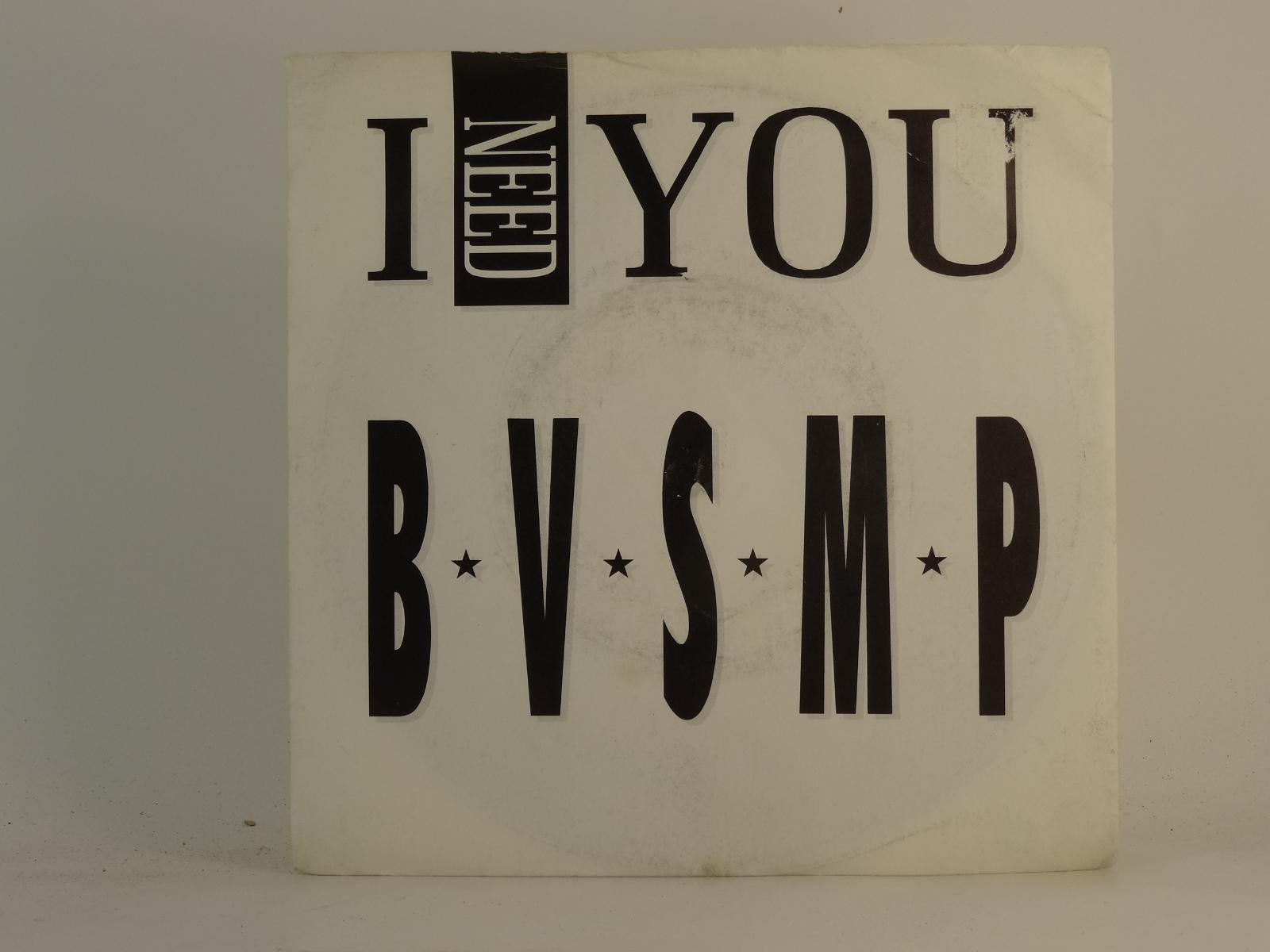 BVSMP I NEED YOU (74) 2 Track 7" Single including Picture Sleeve DEBUT RECORDS