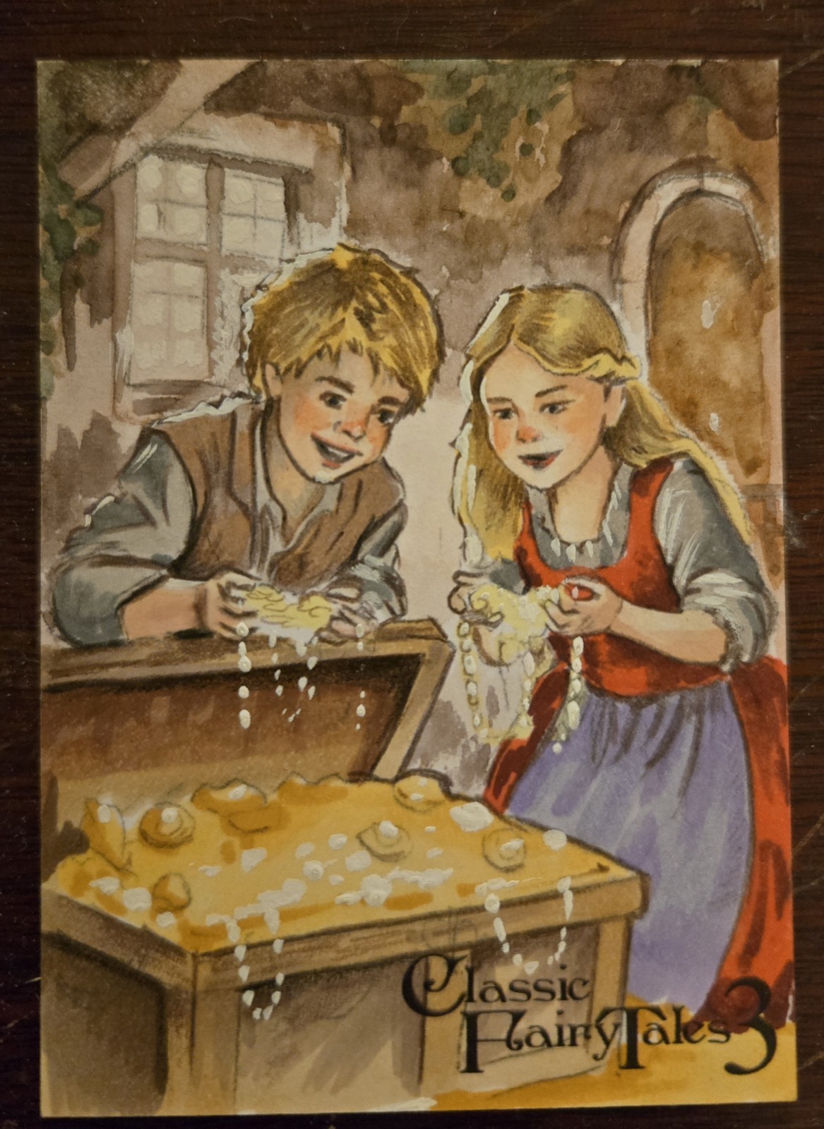 SCHEDA SCHIZZO Perna Studios Classic Fairy Tales 3 * CALANTE *