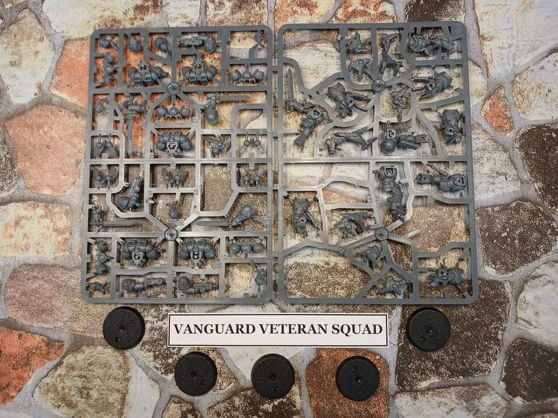 X5 Vanguard Veterans – Armageddon – Space Marines Warhammer 40k