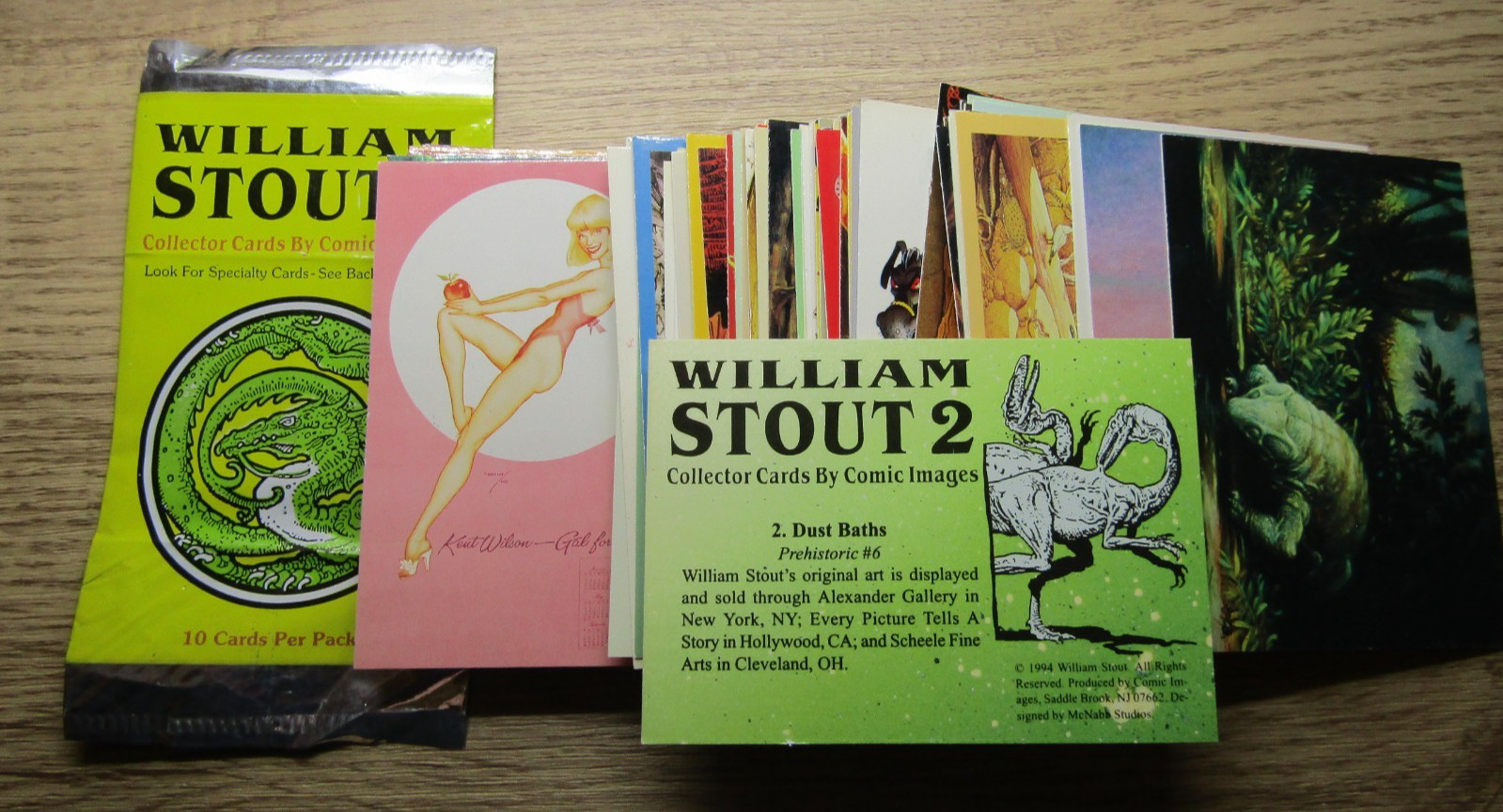 William Stout 2  1994 Collector Cards by Comic Images Card Choice