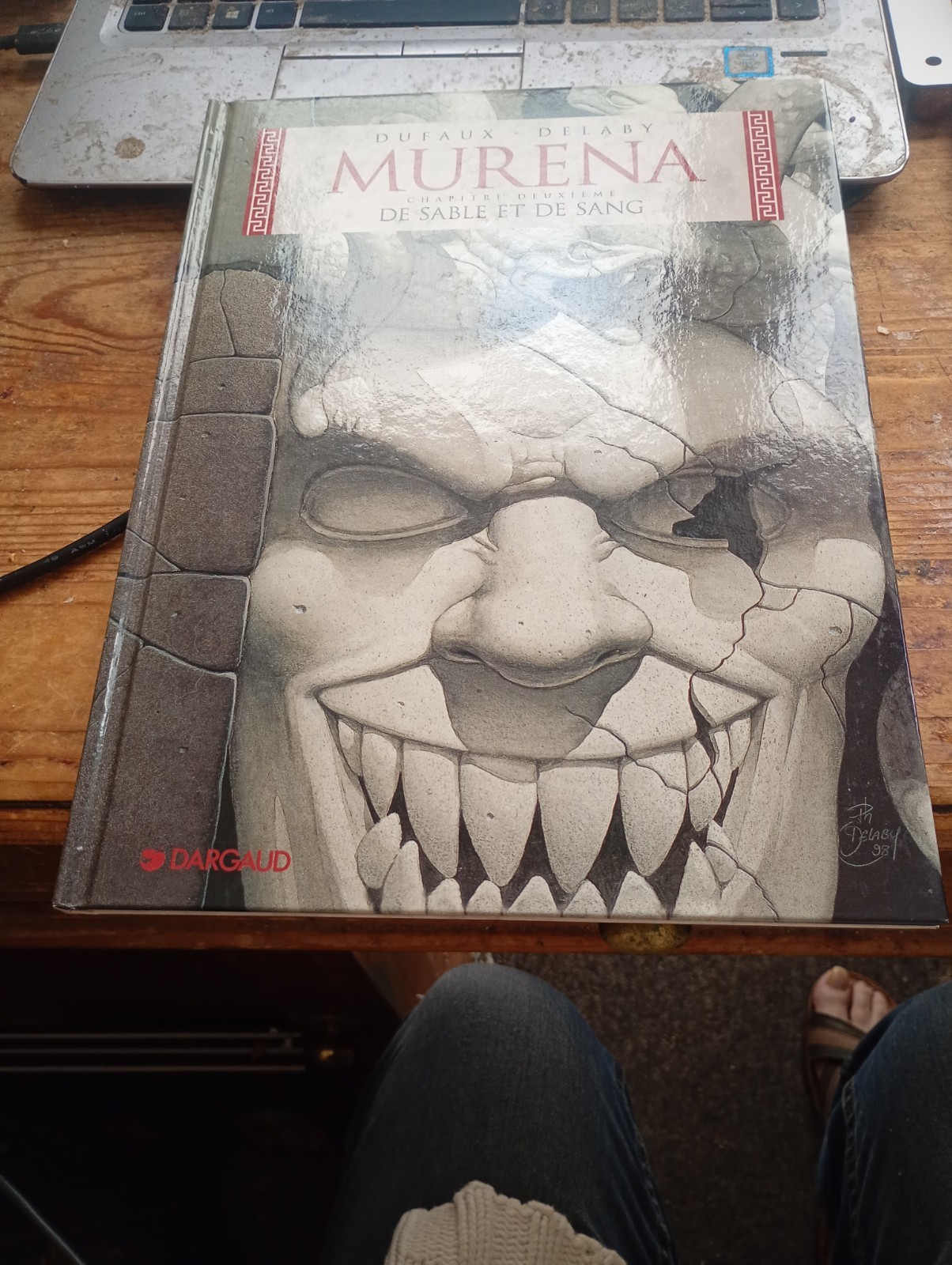 De sable et de sang MURENA DUFAUX DELABY dargaud 1999