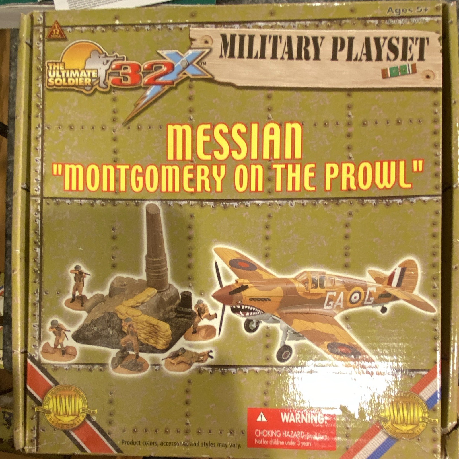 The Ultimate Soldier 32X Playset Militare Messian "Montgomery a caccia"