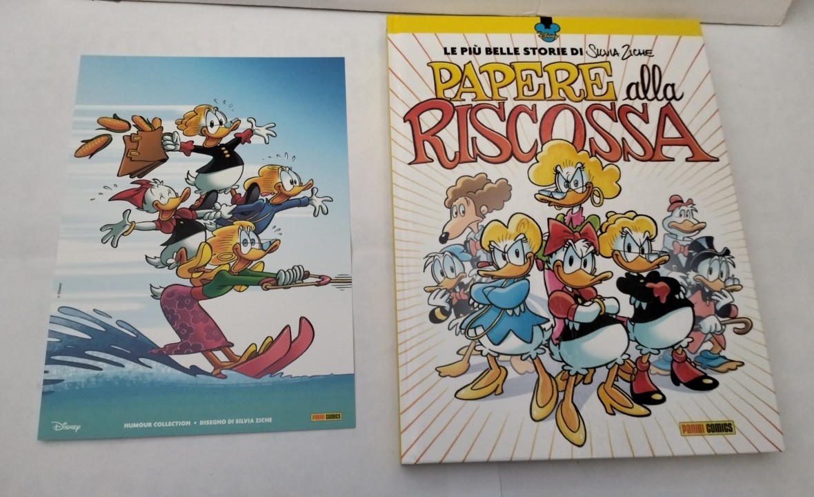 HUMOUR COLLECTION: PAPERE ALLA RISCOSSA + LITOGRAFIA - DISNEY PANINI COMICS