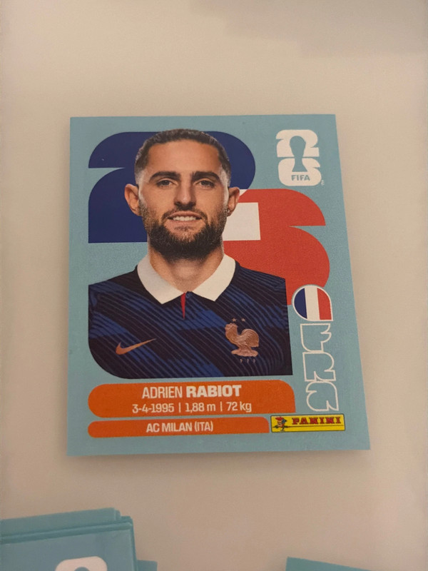 Panini WM 2026 Rabiot FRA12