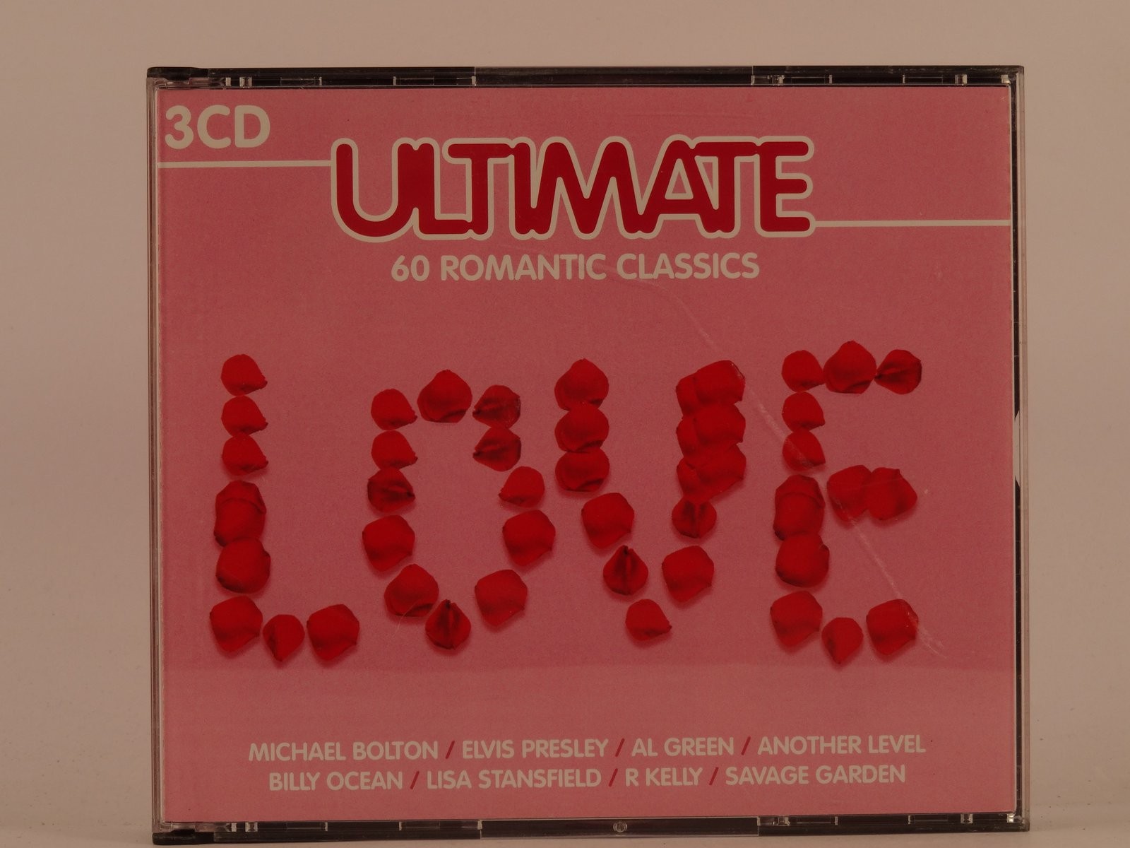 VARIOUS ARTISTS ULTIMATE LOVE (3 x CD) (Z65) 20+ Track CD Album including Pictur