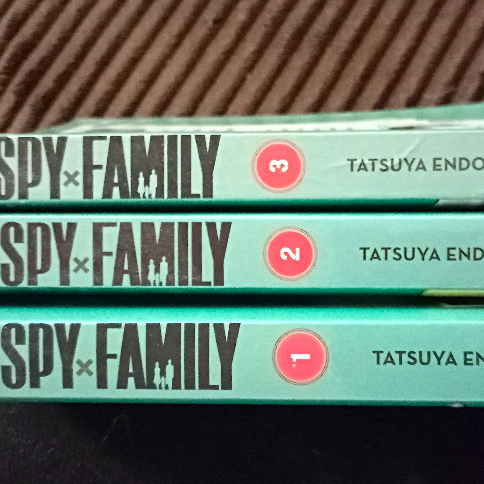 Spy x Family Manga Vol 1-3 Set Tatsuya Endo Inglese Anya Yor Loid