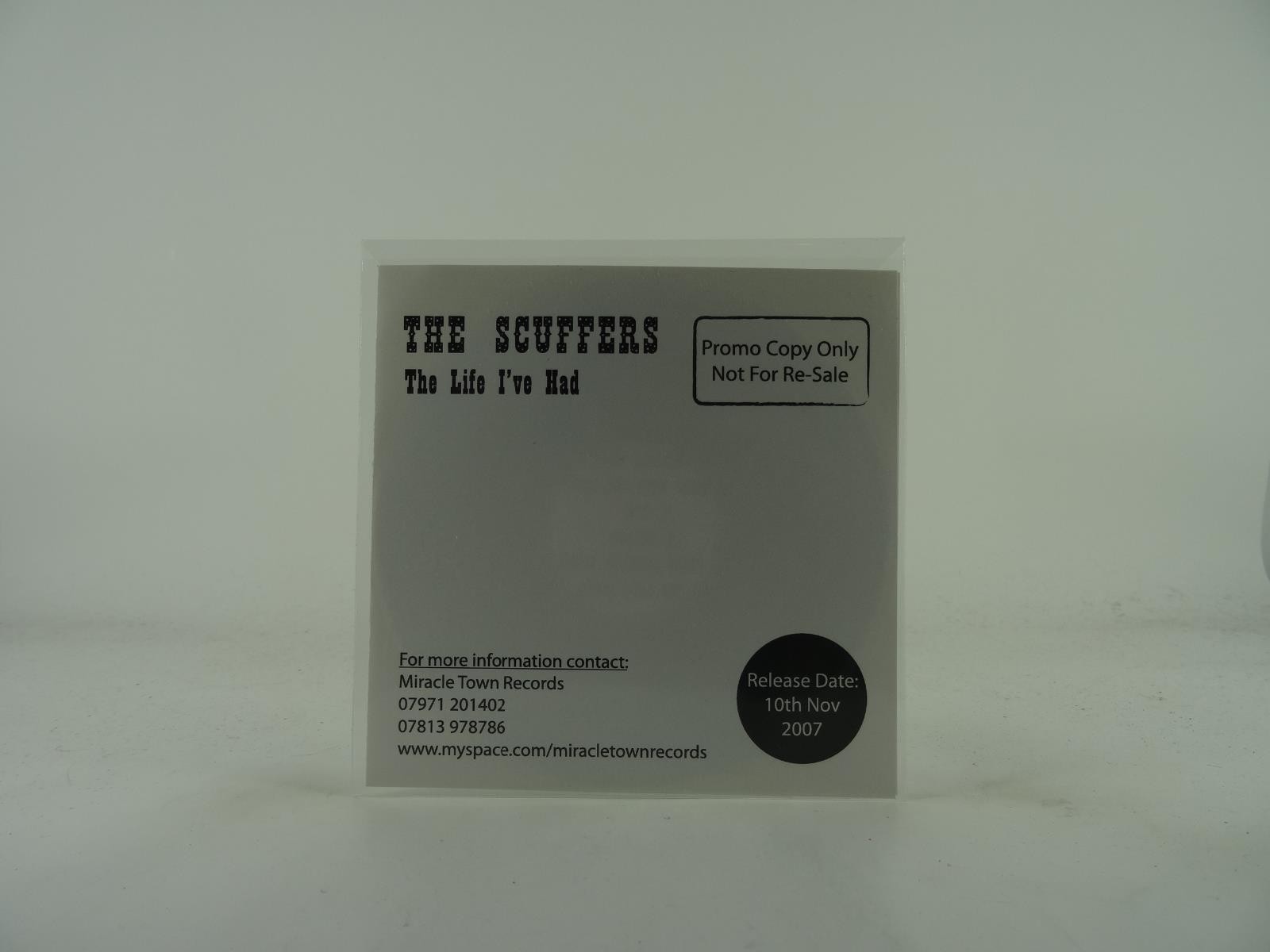 THE SCUFFERS THE LIFE I'VE HAD (129) 12 Track Promo CD Album including Picture S