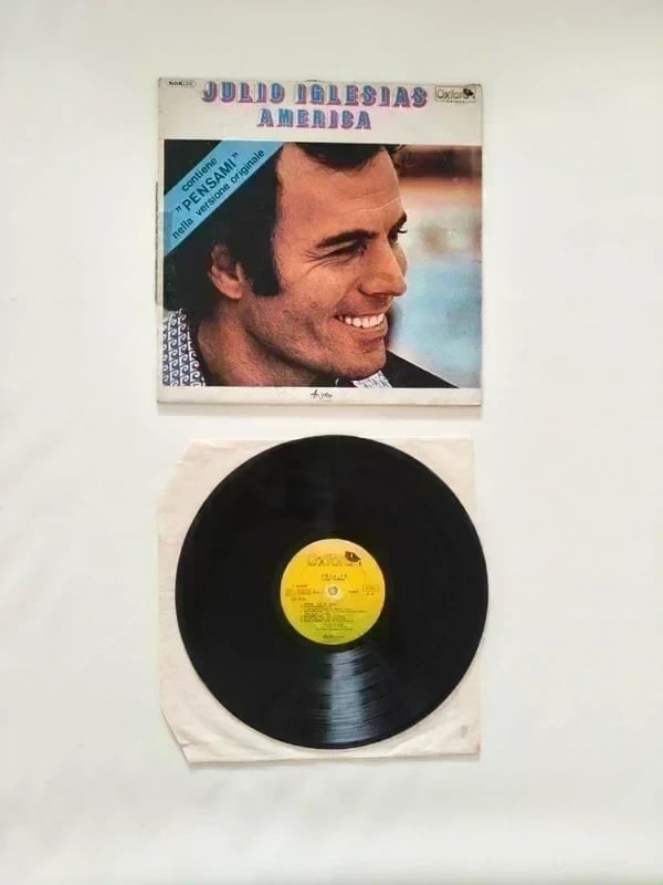 Vinile Julio Iglesias – America (LP, vintage anni ’80, musica internazionale)
