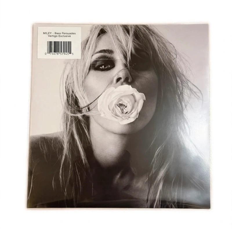 Miley - Bass Persuades Vertigo Exclusive Red / Black Split Vinyl Rare Numerato