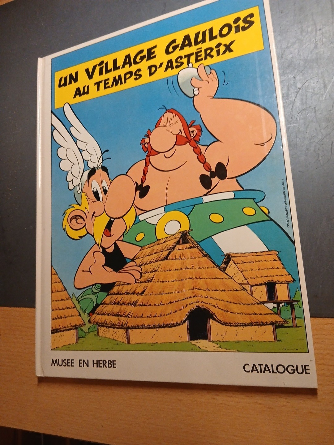 Catalogo Astérix Un villaggio gaulois Uderzo Goscinny Ed. Musée en Herbe 1984 TBE