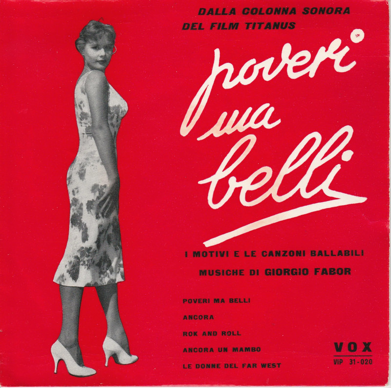 Fabor,colonna sonora di "poveri ma belli"EP vox 1955