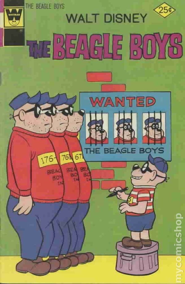 Beagle Boys #29 VG 1976 Whitman Stock Image Low Grade