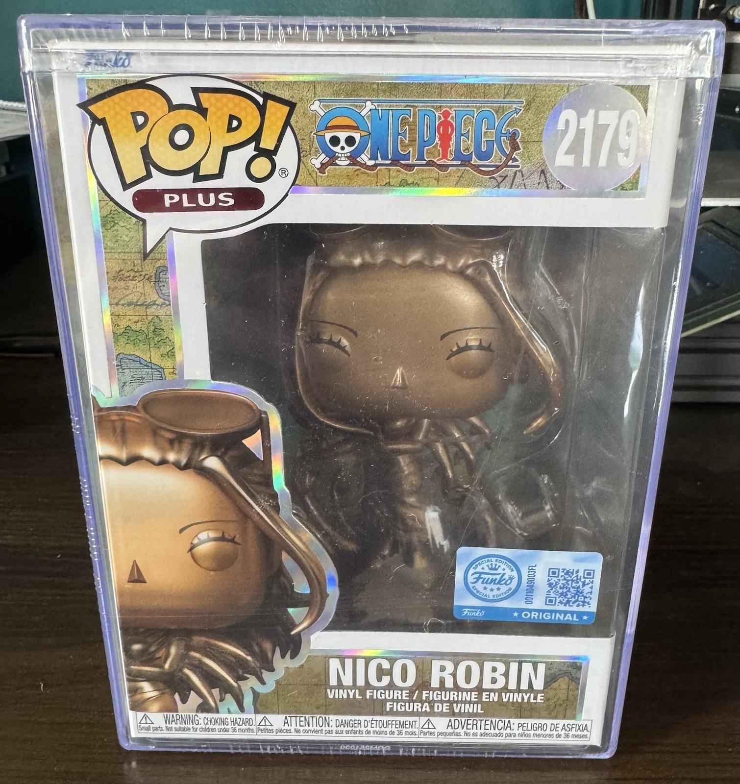 Funko Pop! Plus #2179 Nico Robin Statua Bronzo Pezzo Unico Edizione Limitata