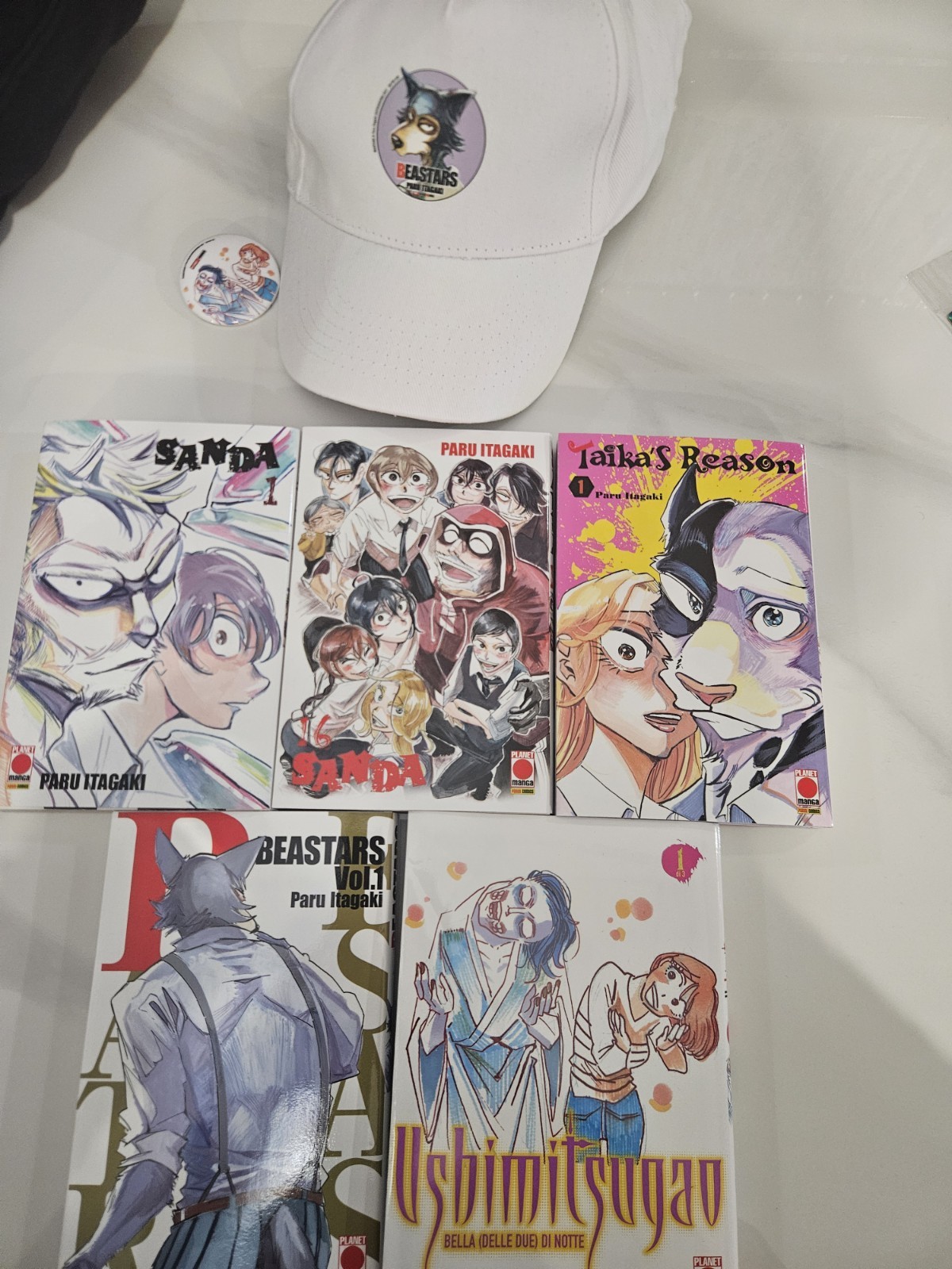 Planet Manga Paru Itagaki lotto numeri singoli Beastars + Taika's Lucca 2026
