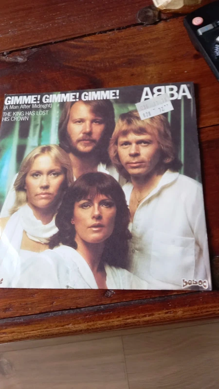 Vinyl (45t) abba "gimme gimme gimme "