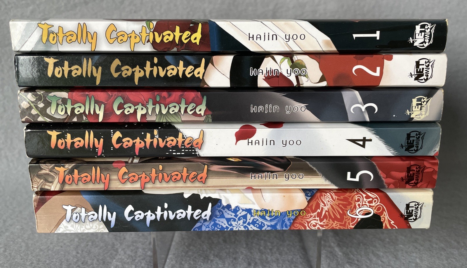 Totally Captivated Vol 1-6 Manga Completo Yaoi Libri Grafici Inglese Bello!