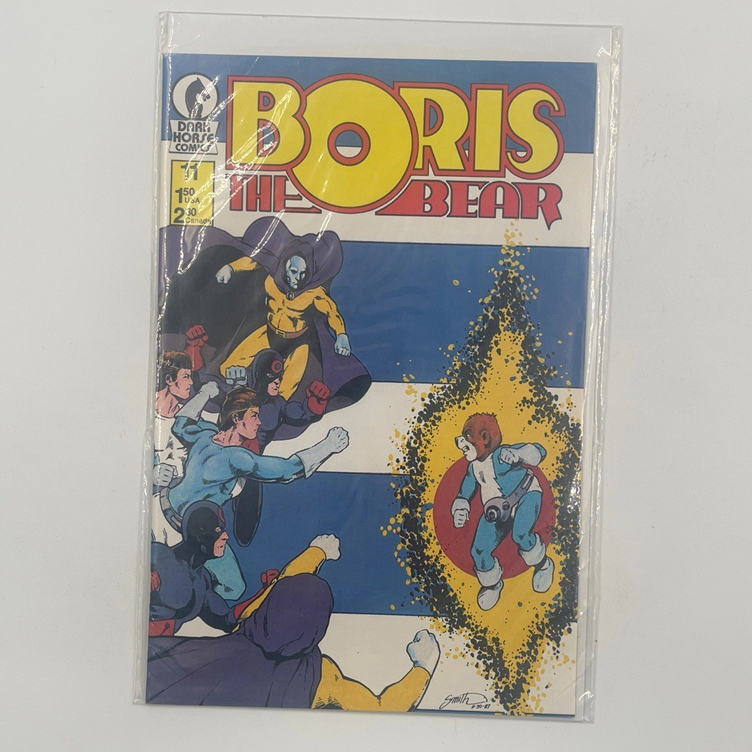 Boris the Bear #1 Dark Horse Comics 1986 James Dean Smith Copper Age