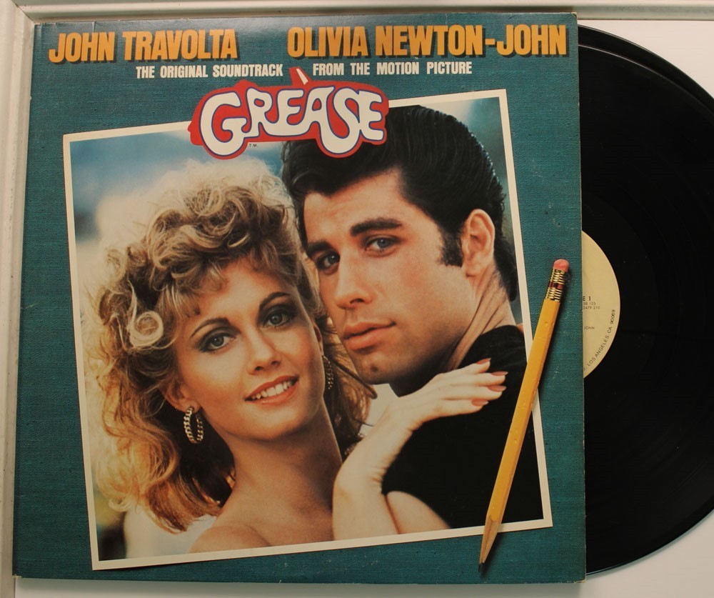 John Travolta, Olivia Newton - John Lp Grease Soundtrack Su Rso - Vg++