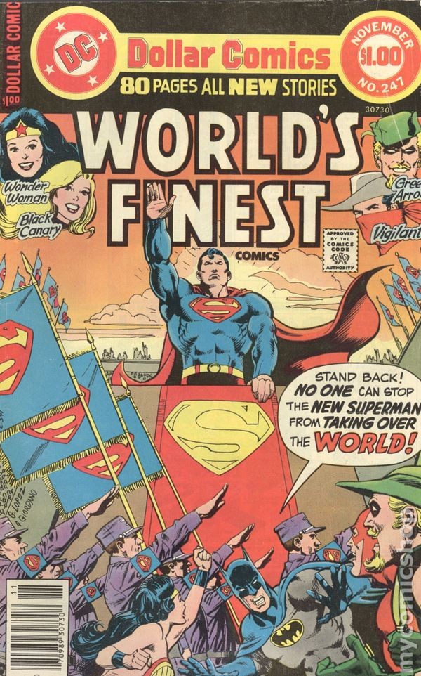 World's Finest Comics #247 VG 1977 immagine stock basso grado