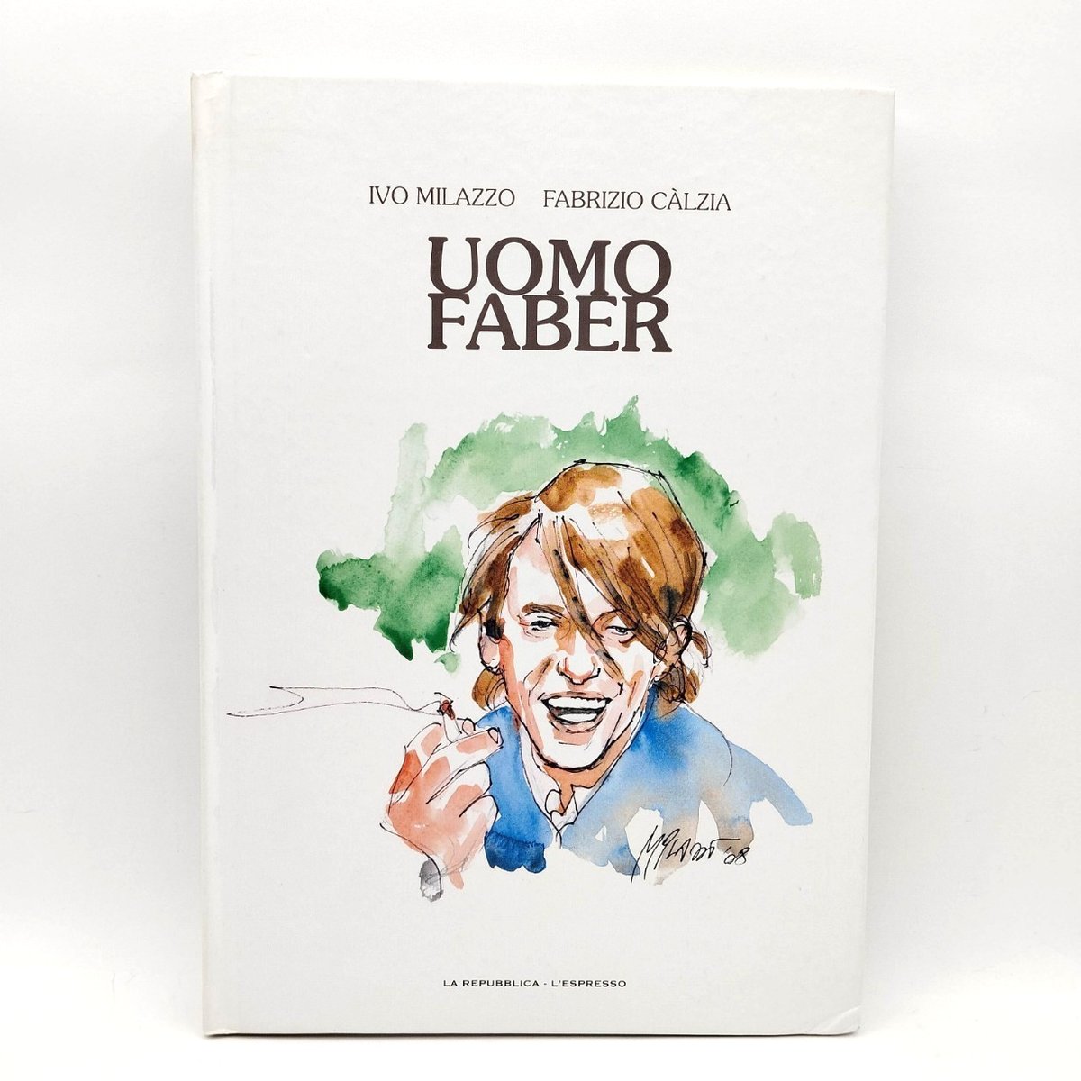 UOMO FABER -  IVO MILAZZO FABRIZIO CALZIA - ED. L'ESPRESSO SPA  - 2010  [BC-04]