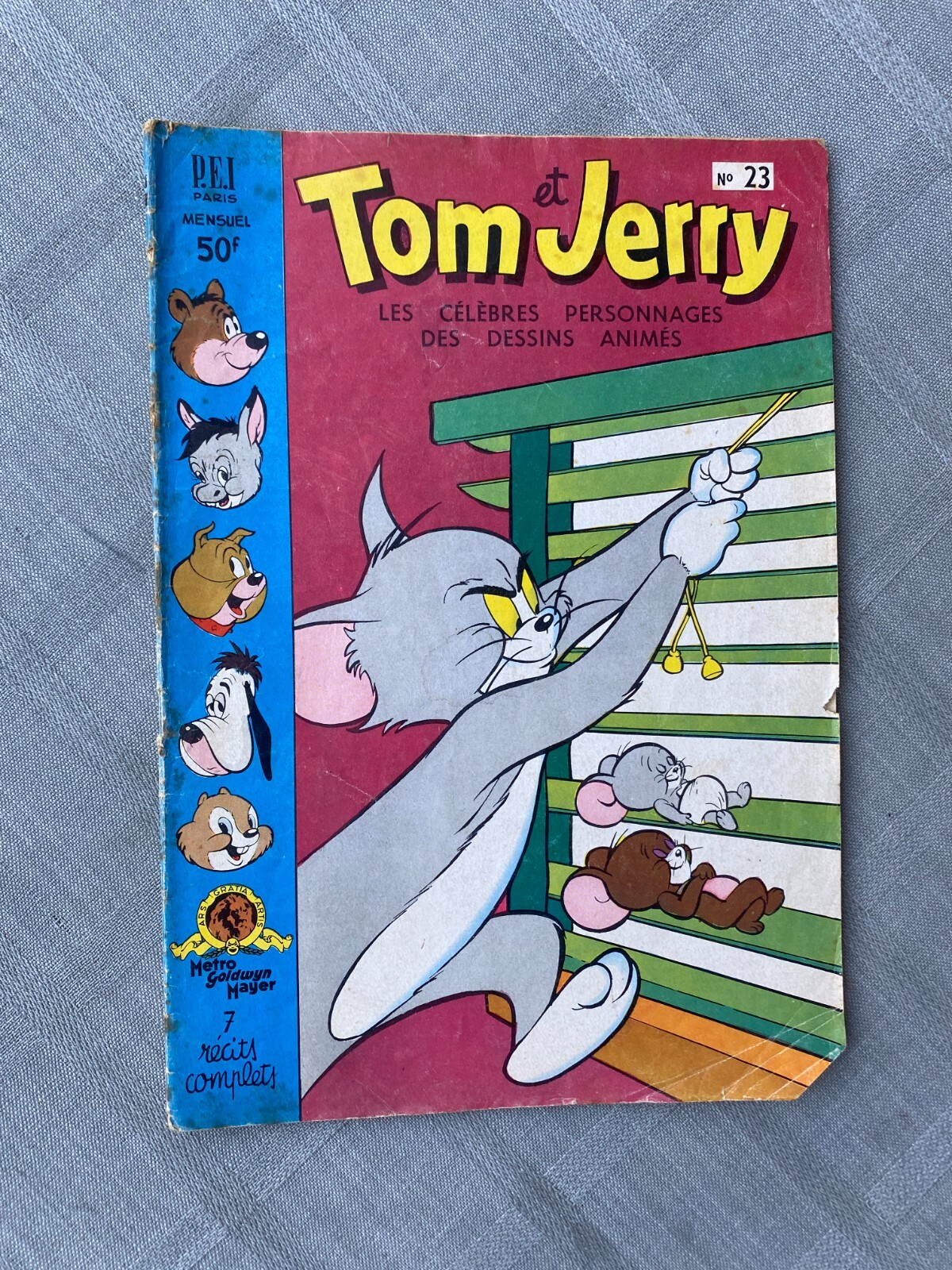 Tom E Jerry 1A Serie P.E.I. N°23 1955 In Buone Condizioni