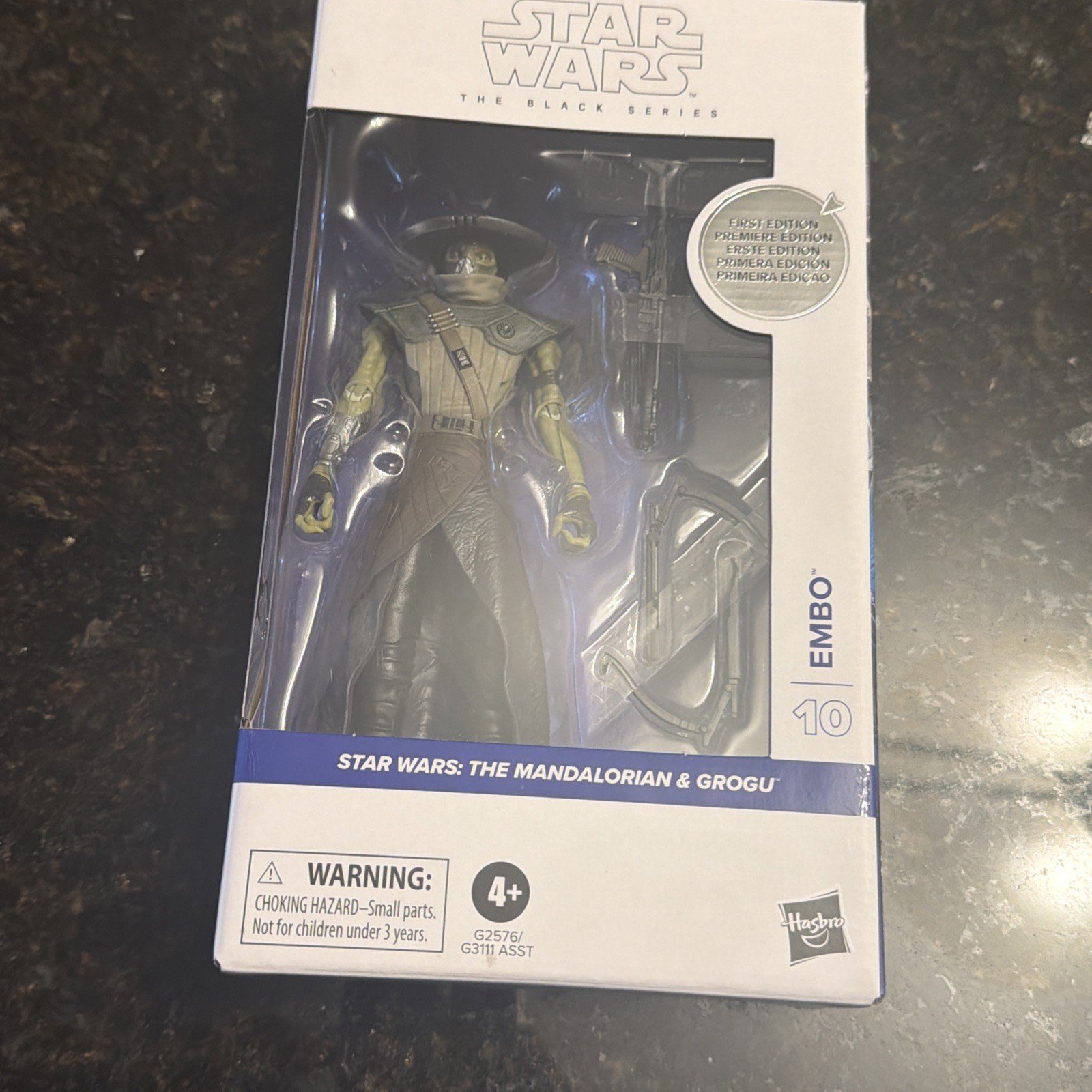 Star Wars Black Series Embo Figure Mandalorian & Grogu First Edition #10 New