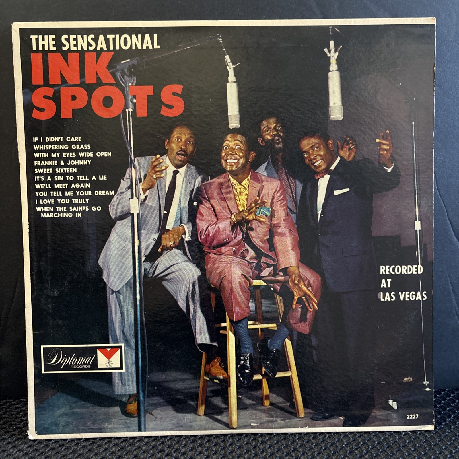 Ink Spots ~ The Sensational Ink Spots Recorded at Las Vegas 1961 - Diplomat
