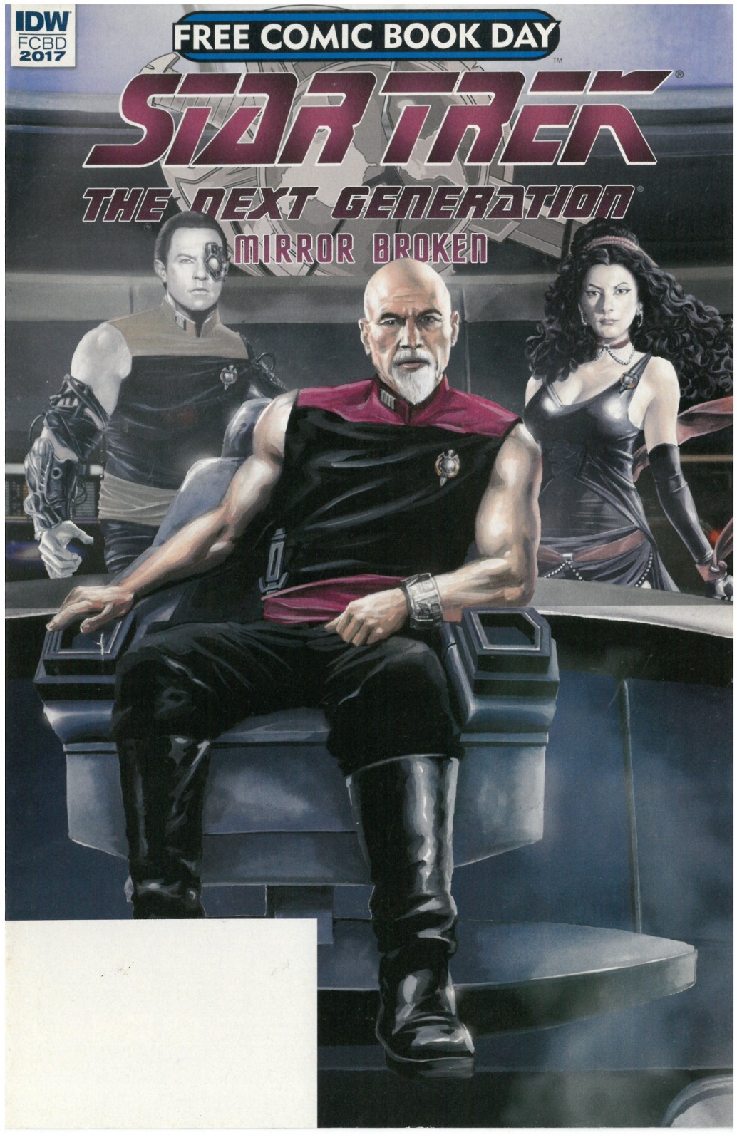 Star Trek Next Generation TNG Specchio Rotto 2017 IDW FCBD Giornata dei fumetti gratis!