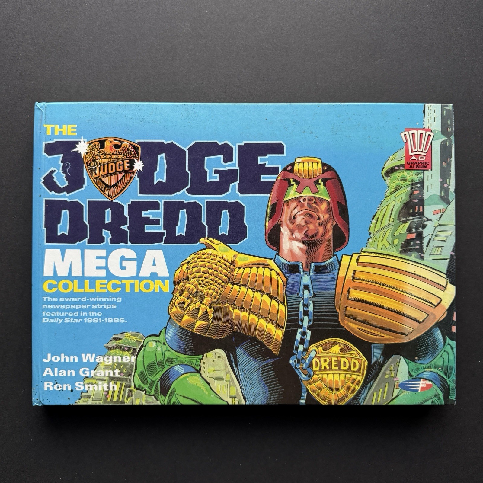 Fleetway Judge Dredd Mega Collection HC graphic novel 2000 pubblicità fumetto 1a edizione