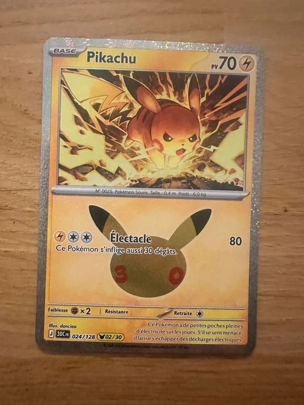 Pikachu 024/128 30C